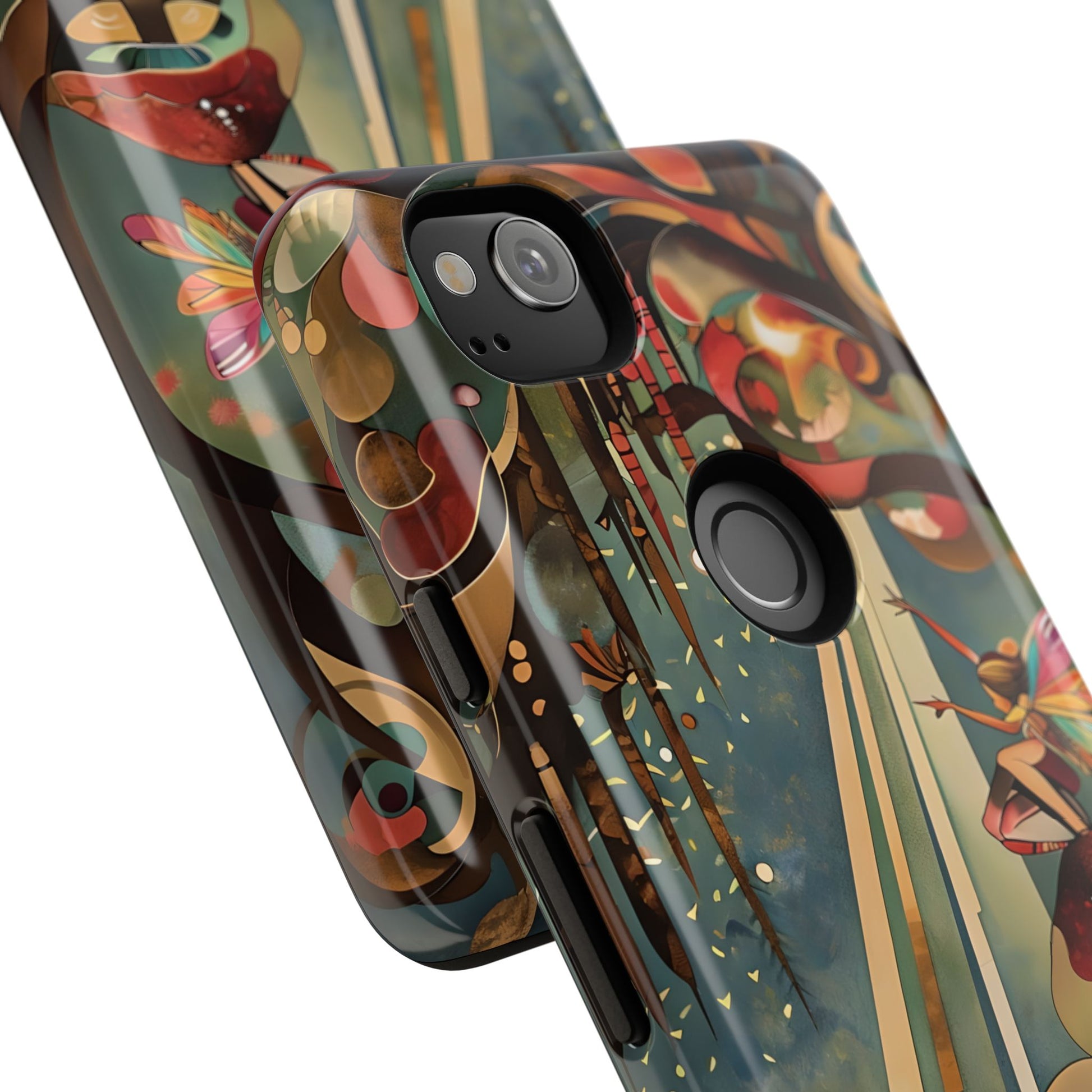 Enchanted Orchard Google Pixel 2 Tough Case - Artistic Fairy Tale Phone Cover - Elegant Protective Fantasy Art Accessory
