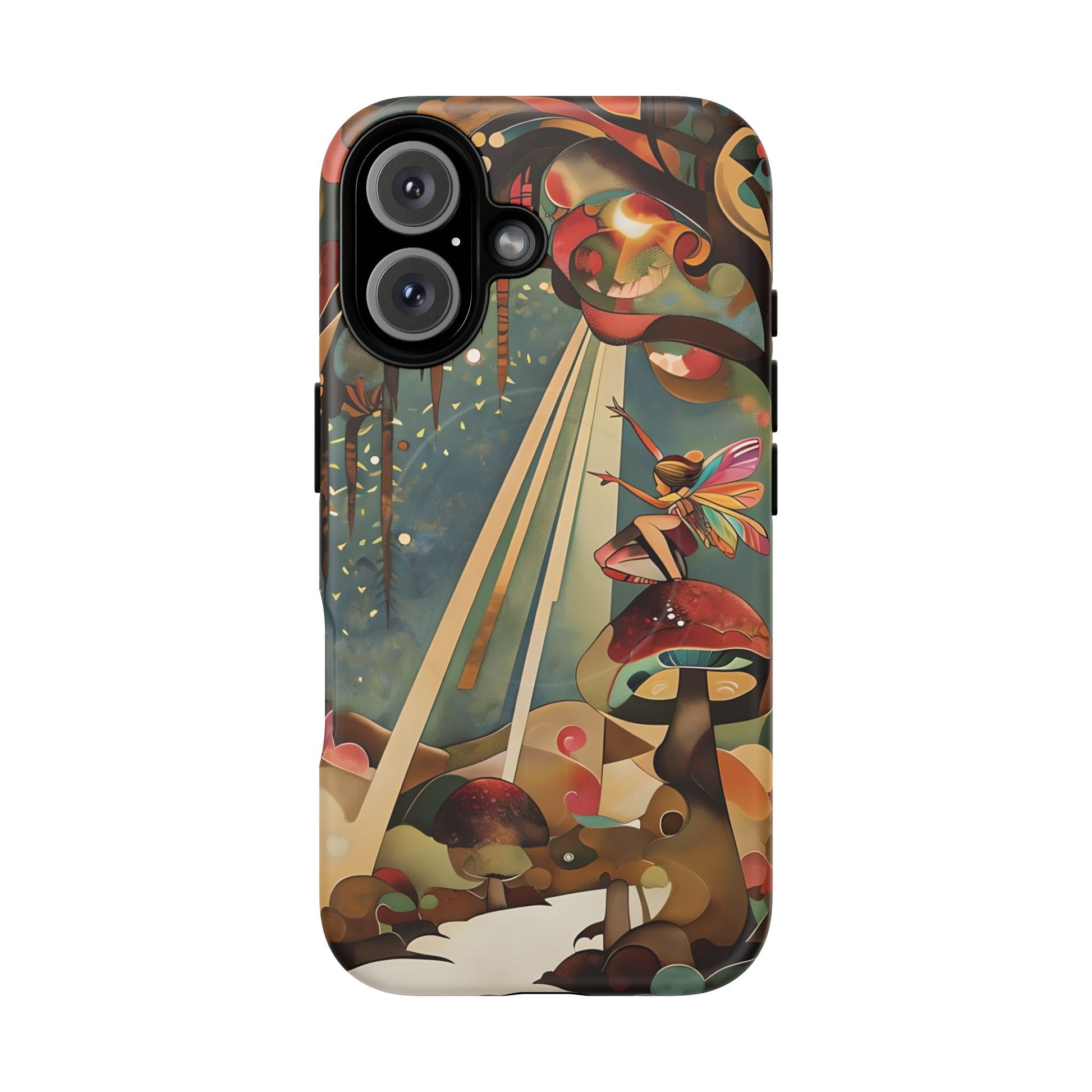 Enchanted Orchard iPhone 16 - Artistic Fairy Tale cover - MagSafe Compatible - Premium Drop Protection