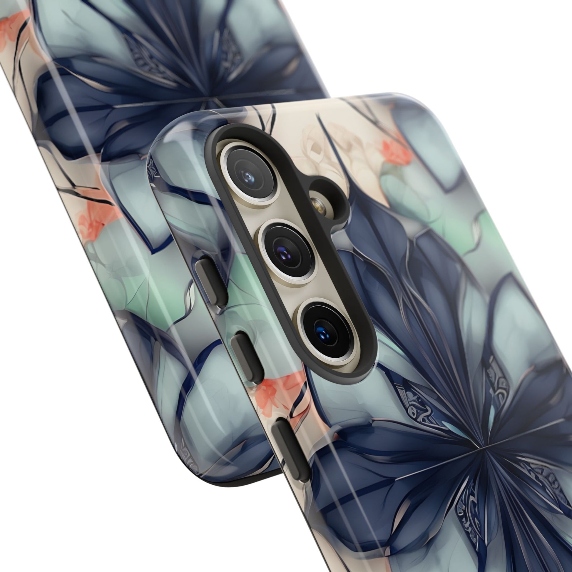 Midnight Mosaic Tough Case for Samsung Galaxy S24- Premium Shockproof Designer Phone Cover