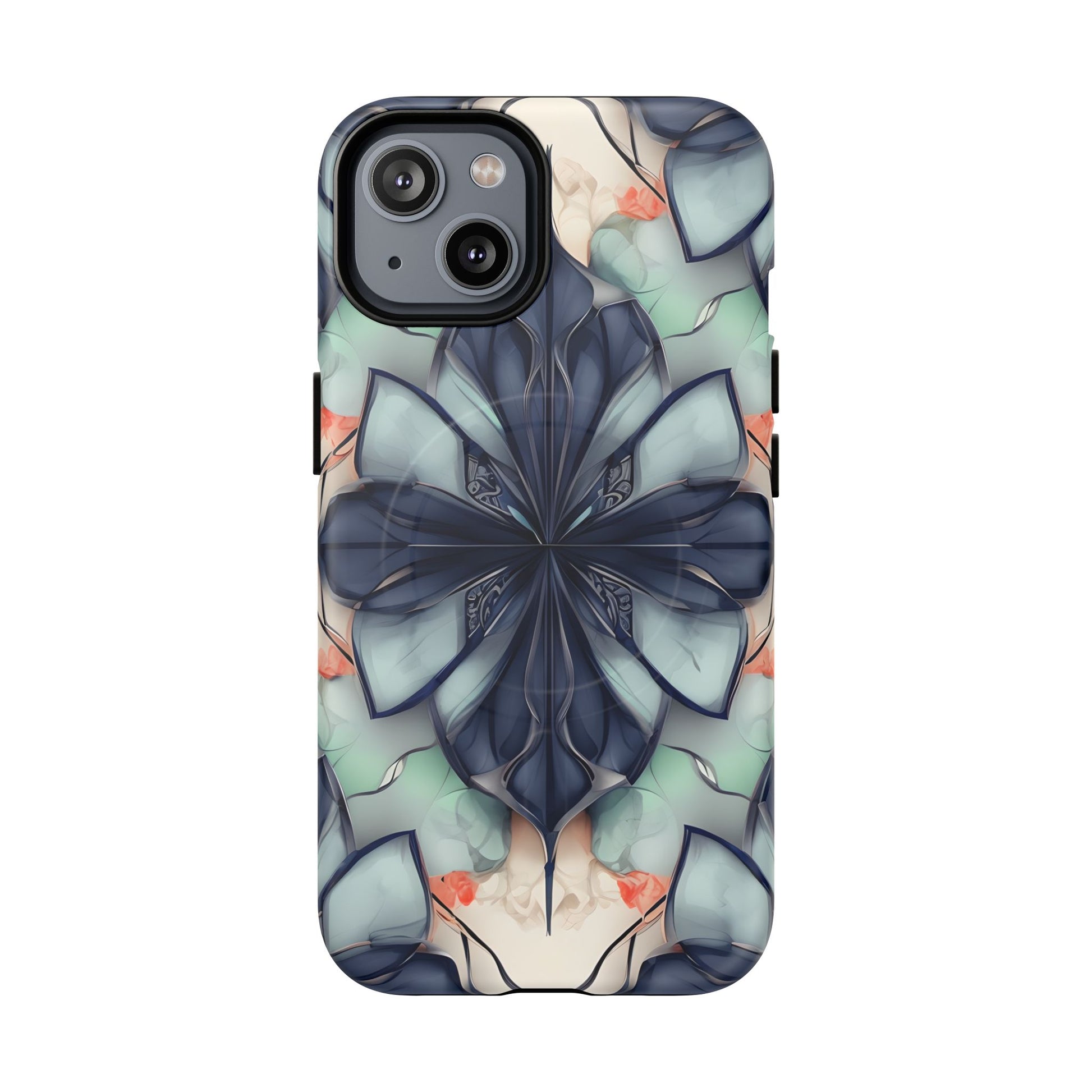 Midnight Mosaic MagSafe iPhone 14 Case - Designer Shockproof Cover