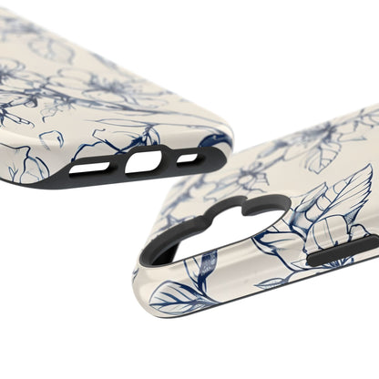 Blossom Sketch iPhone MagSafe Case