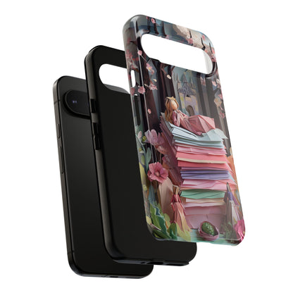 A Good Night's Sleep - Google Pixel - Tough Phone Case -Whimsical Fantasy Floral Design