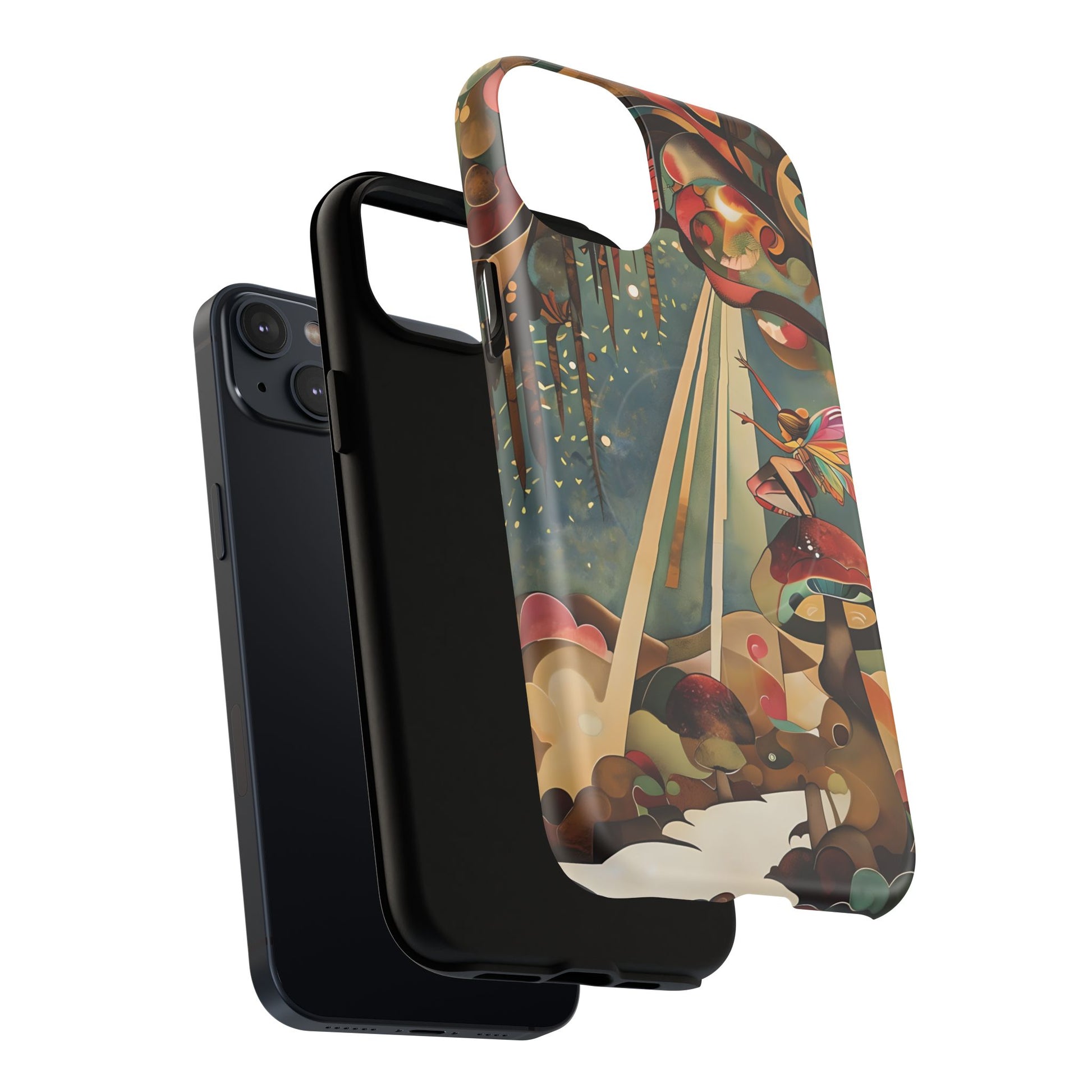 Enchanted Orchard iPhone 14 Plus - Artistic Fairy Tale cover - MagSafe Compatible - Premium Drop Protection