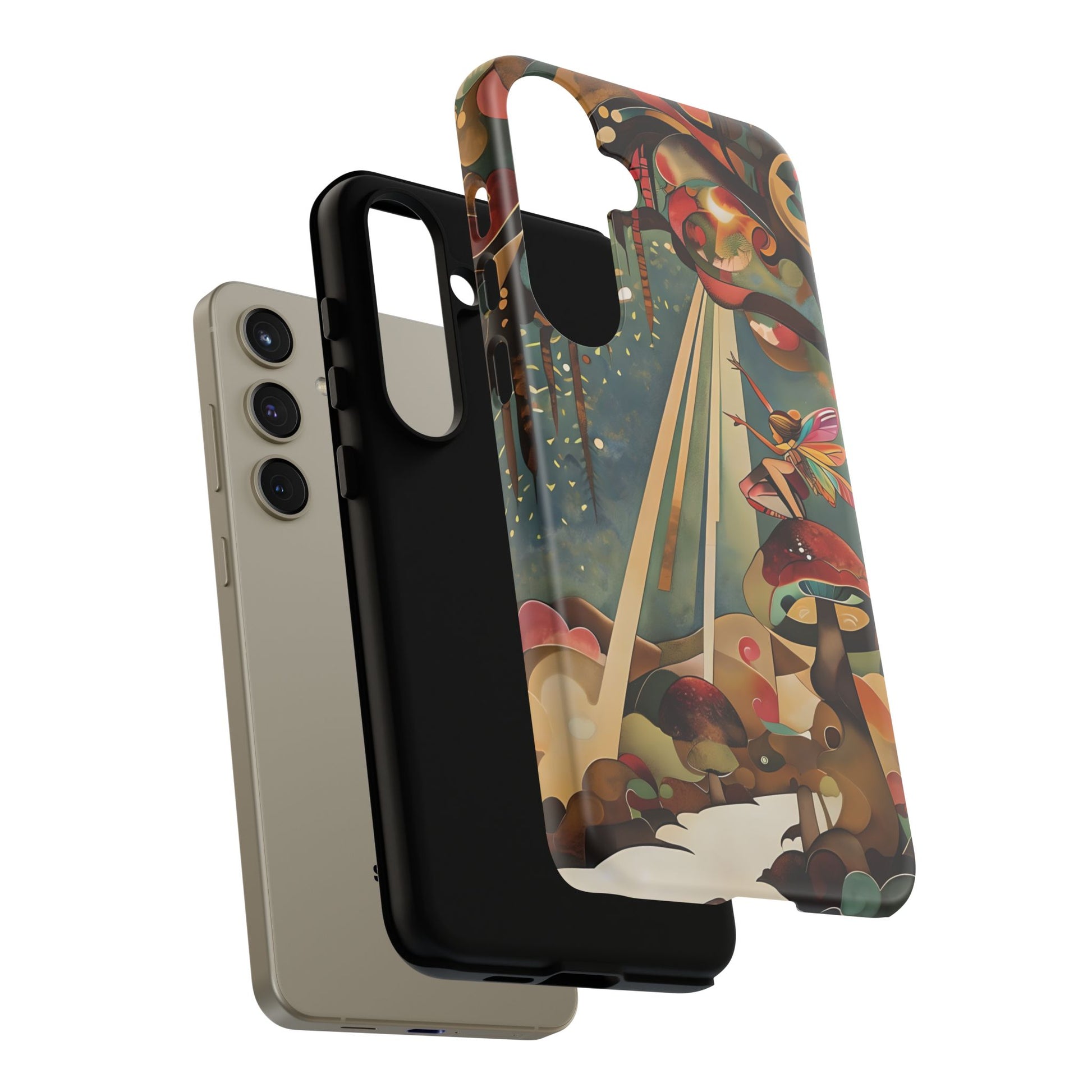 Enchanted Orchard Samsung Galaxy S24 Plus Tough Case - Artistic Fairy Tale Phone Cover - Elegant Protective Fantasy Art Accessory