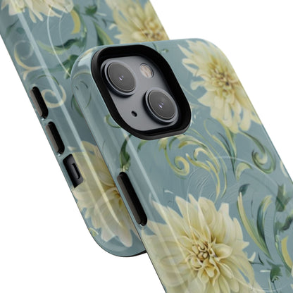 Golden Dahlia Trio iPhone MagSafe Case