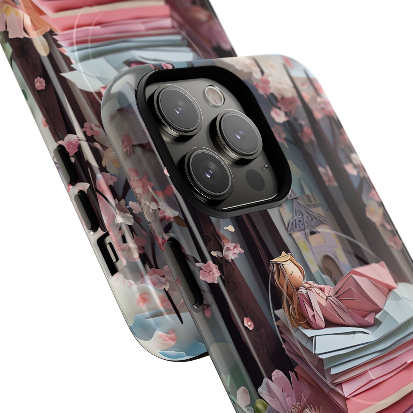 A Good Night's Sleep - iPhone MagSafe Phone Case - Whimsical Fantasy Floral Design