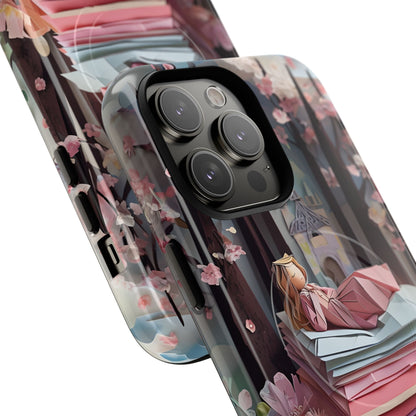 A Good Night's Sleep - iPhone MagSafe Phone Case - Whimsical Fantasy Floral Design