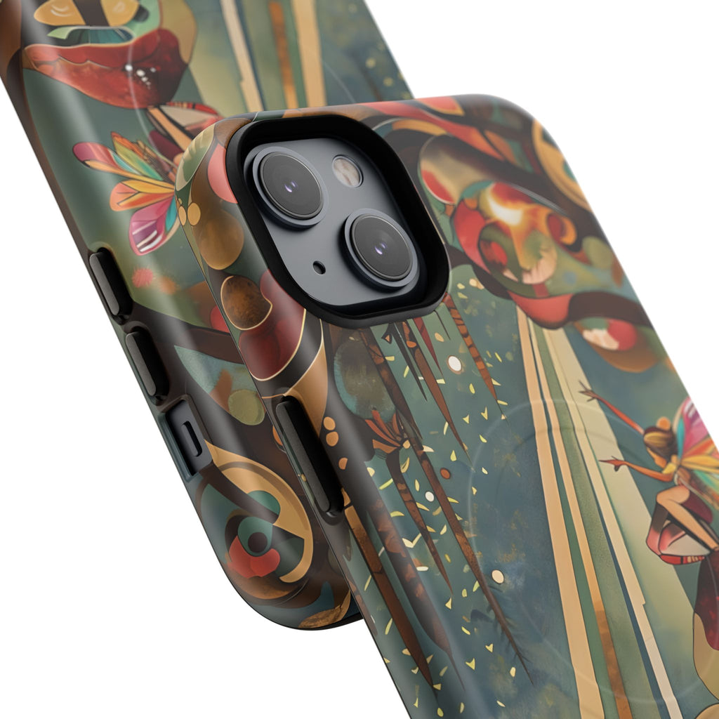 Enchanted Orchard iPhone 14 Plus - Artistic Fairy Tale cover - MagSafe Compatible - Premium Drop Protection