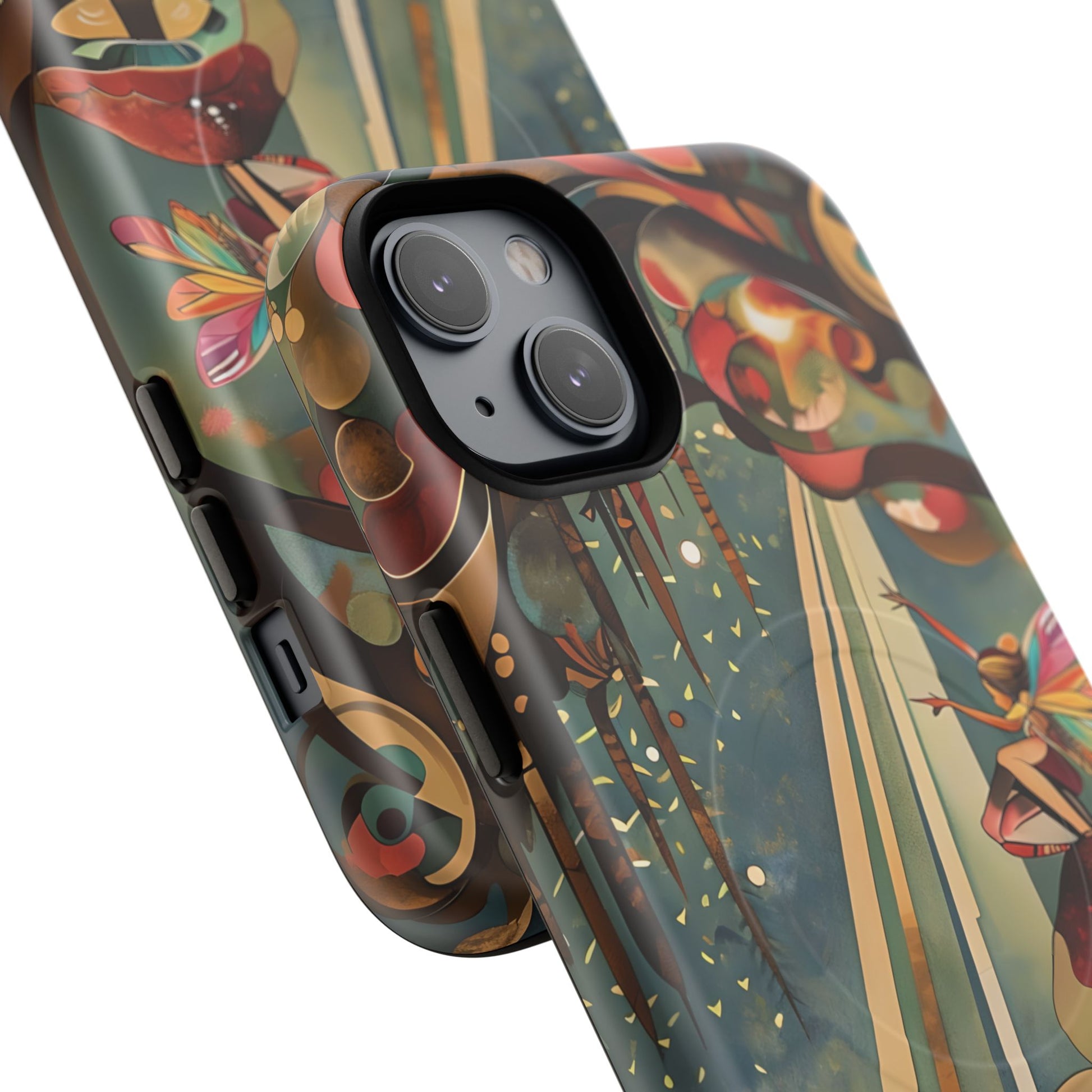 Enchanted Orchard iPhone 14 Plus - Artistic Fairy Tale cover - MagSafe Compatible - Premium Drop Protection