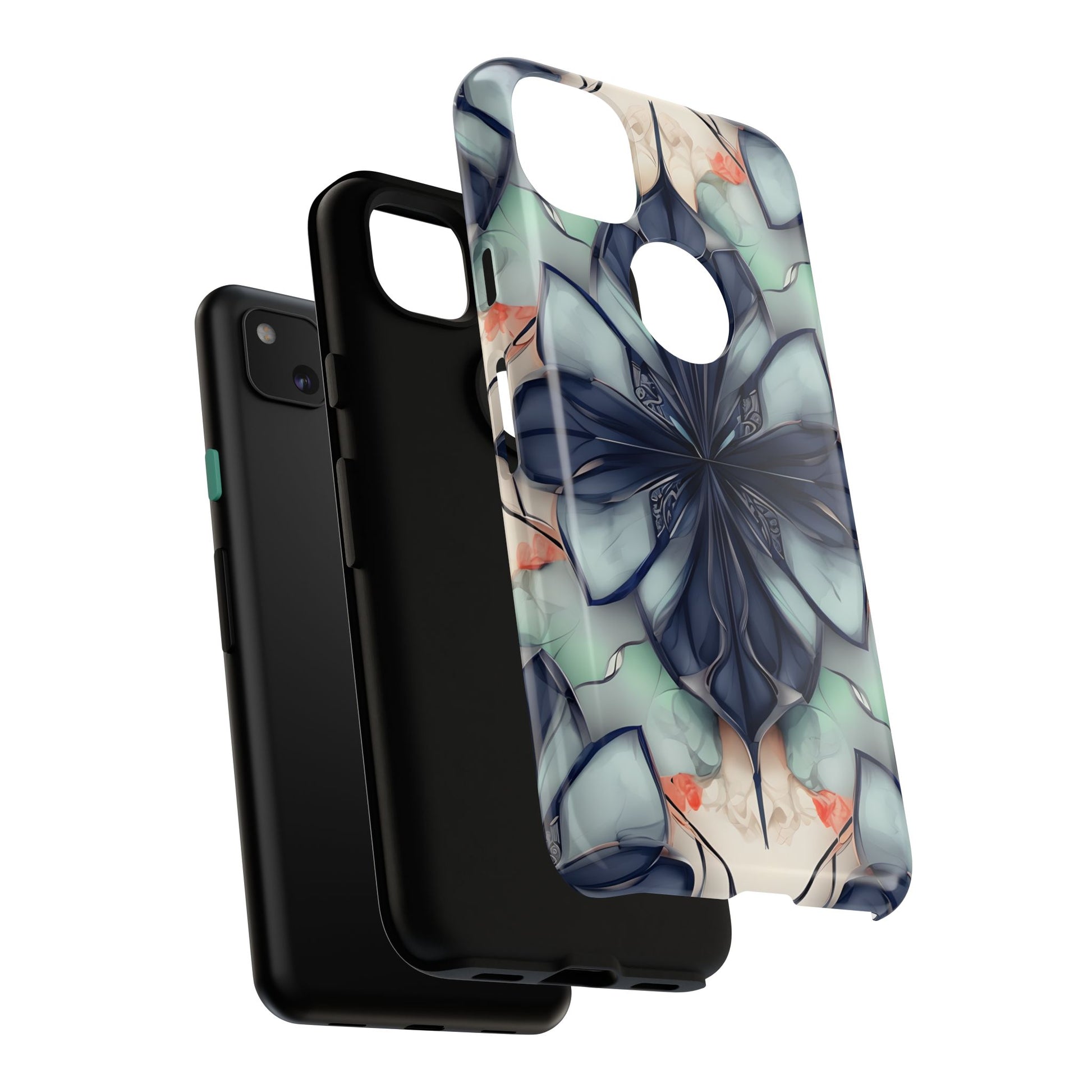 Midnight Mosaic Tough Case for Google Pixel 4a - Premium Artistic Shockproof Cover, Elegant Protective Phone Case