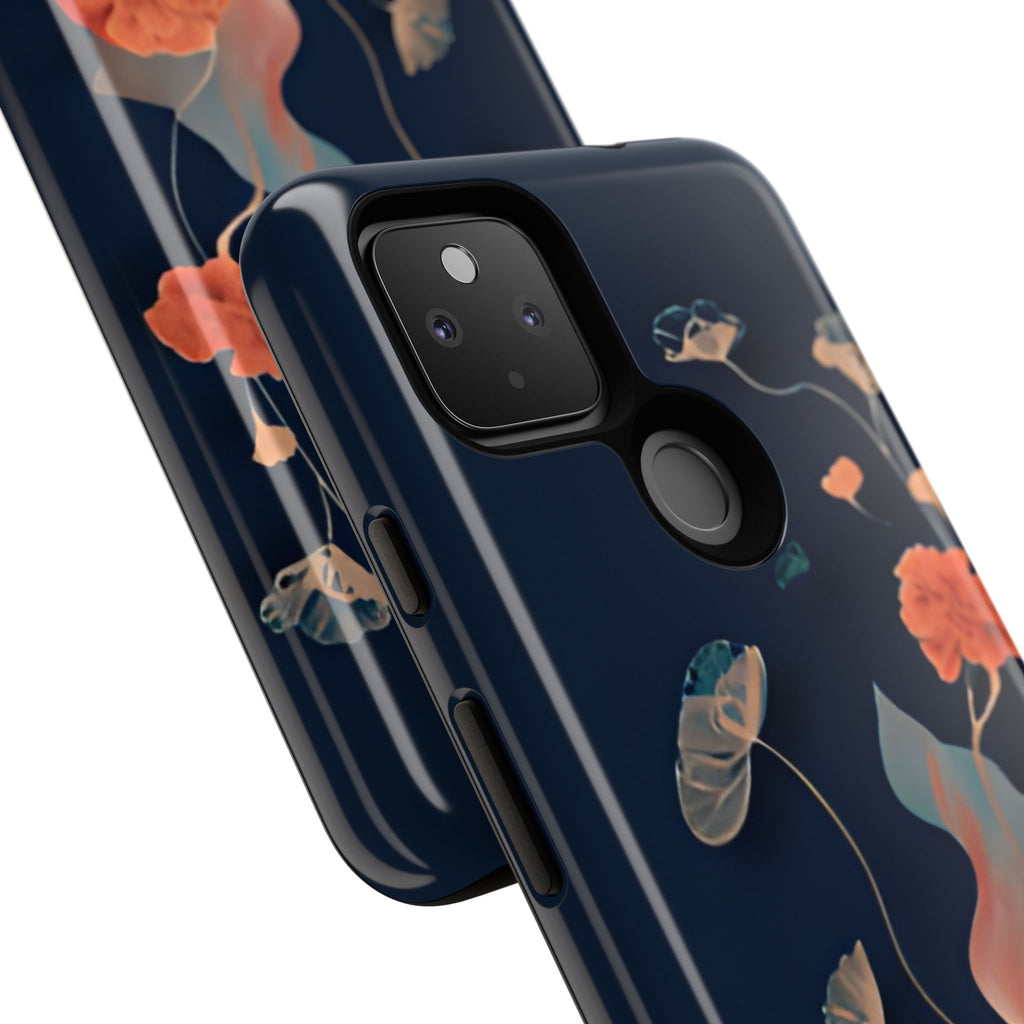 Lotus Reverie - Elegant Artistic Floral Google Pixel 4a 5G Tough Phone Case - Painterly Lotus Blossom Design