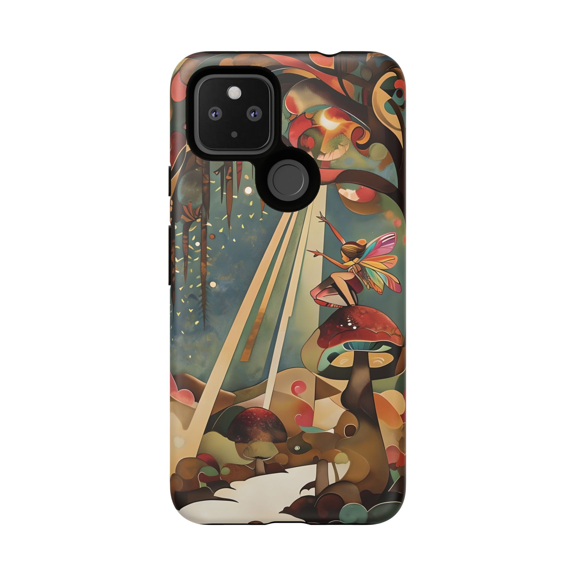 Enchanted Orchard Google Pixel 4a 5G Tough Case - Artistic Fairy Tale Phone Cover - Elegant Protective Fantasy Art Accessory