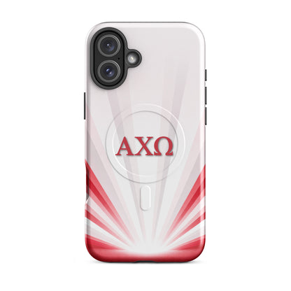 Alpha Chi Omega® Radiant Sunburst MagSafe iPhone Case - AXO Sorority