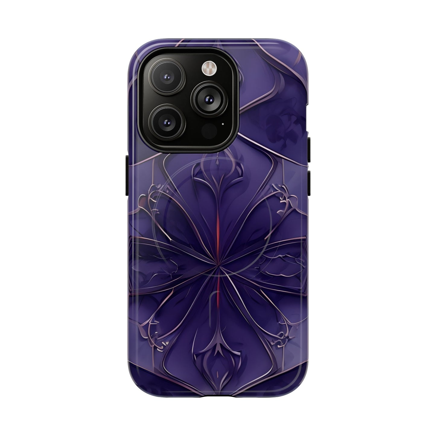 Violet Nebula iPhone MagSafe Case
