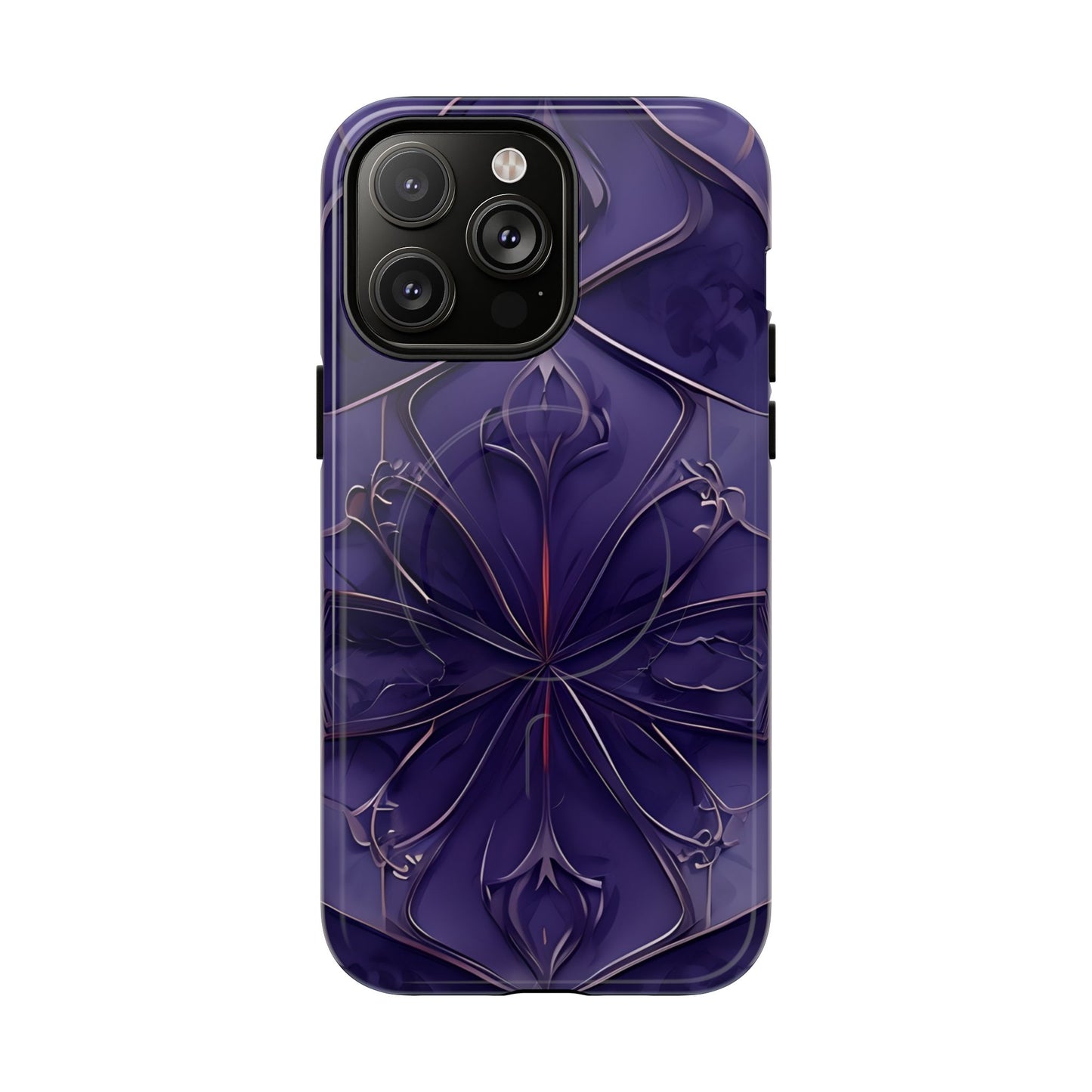 Violet Nebula iPhone MagSafe Case